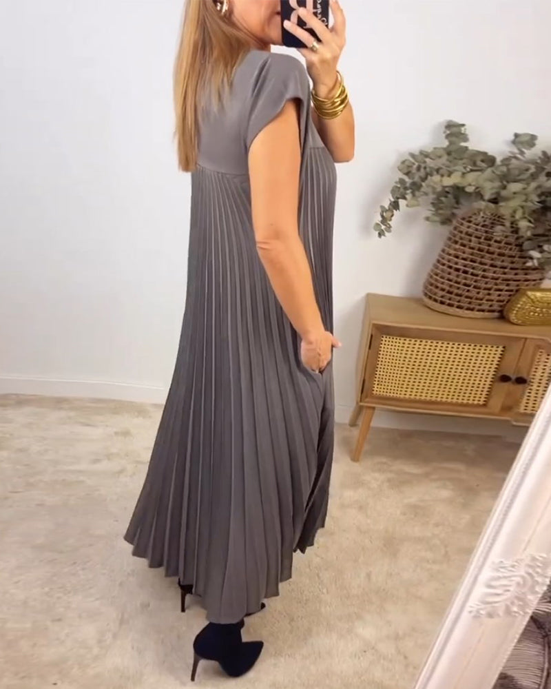 Petra™ – Elegantes und Bequemes Plissékleid