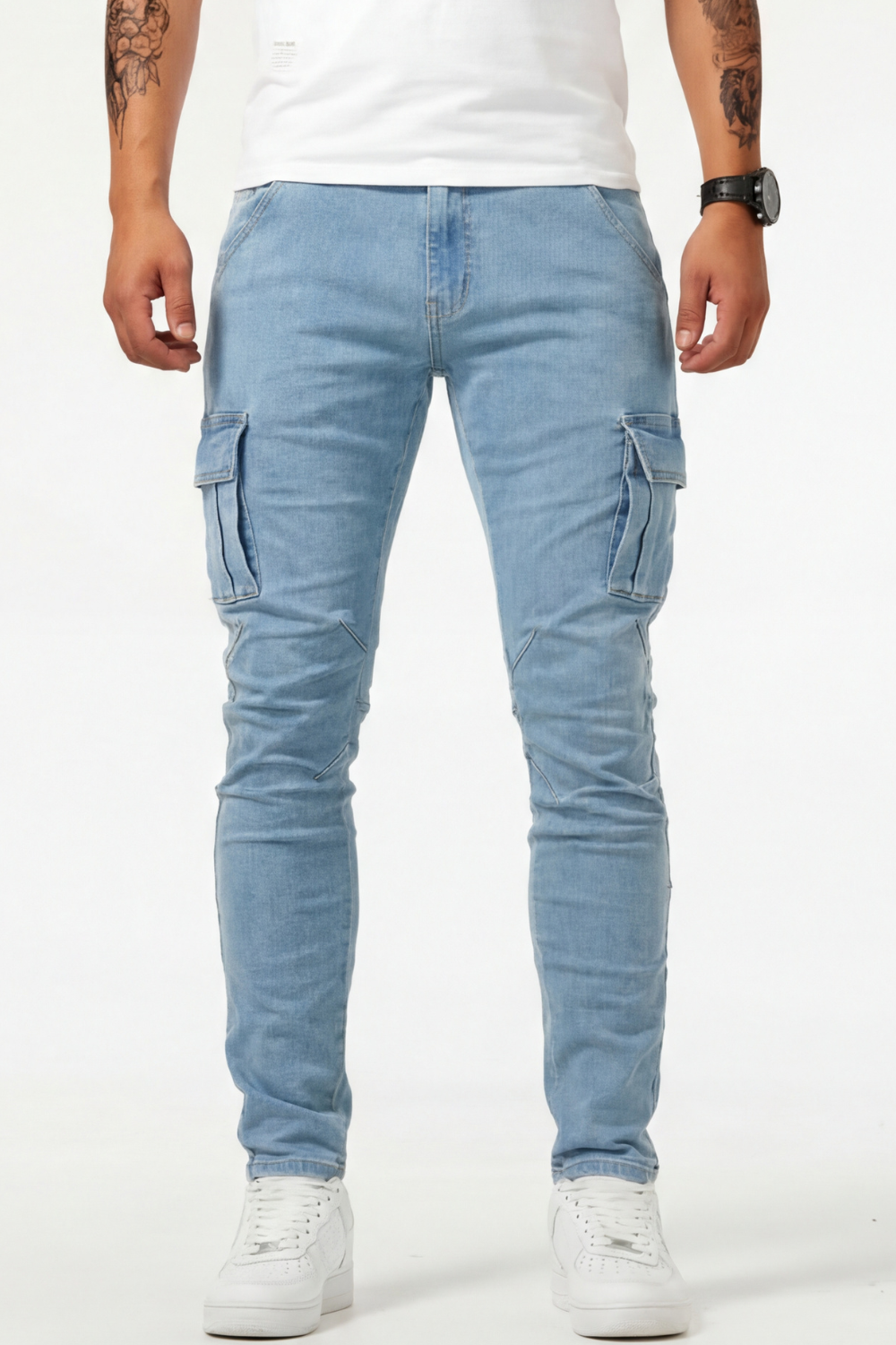 Sommerfeld | Herren Elastische Cargo-Jeans (Kaufe 1, Erhalte 1 GRATIS)