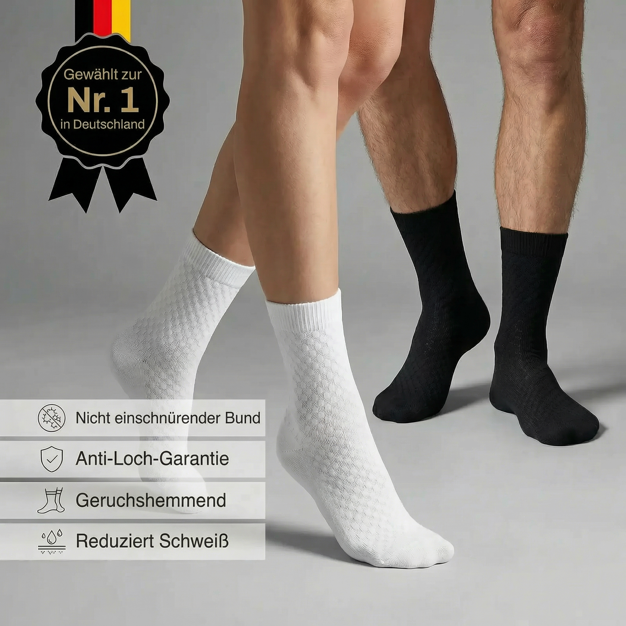 Sommerfeld | Premium Bambusfaser-Socken (Kaufe 4, Erhalte 4 Gratis)