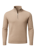 Sommerfeld™ | Windsor Herrenpullover mit Halbreißverschluss