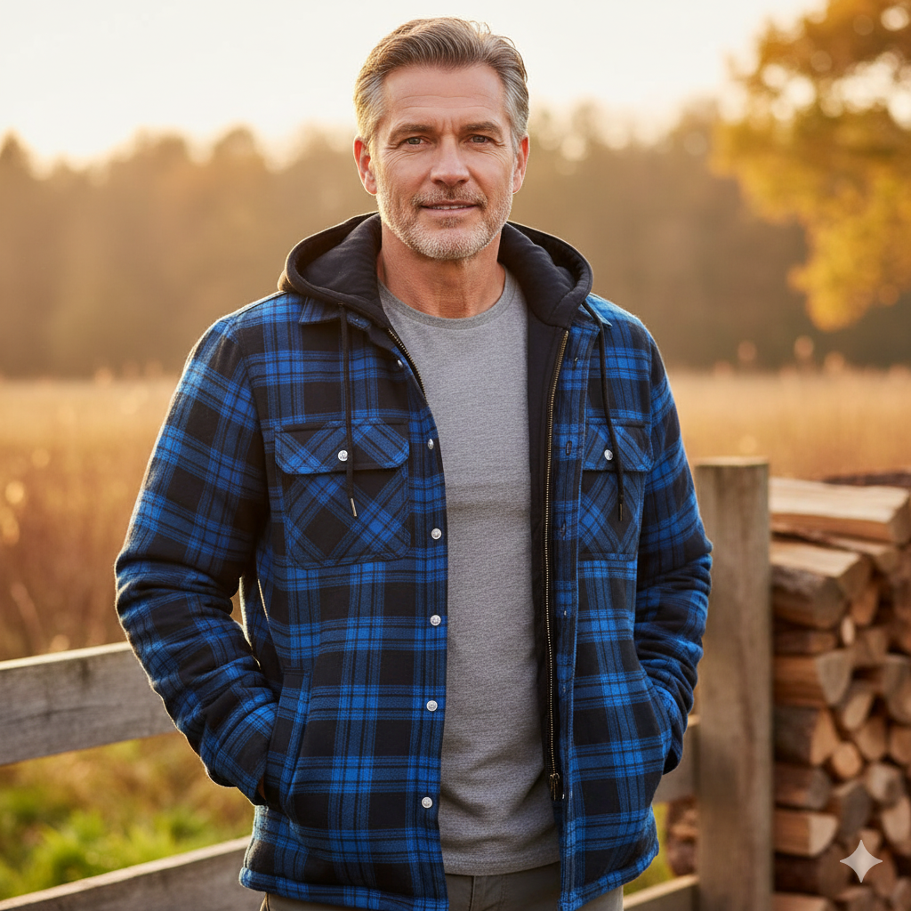 Arend – Komfortable Herrenjacke aus edlem Wollmix