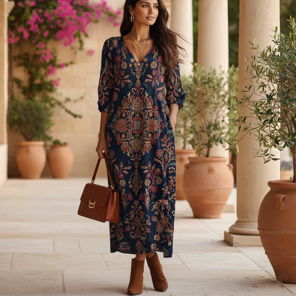 LEIRE - Langes Ethnisches Kleid