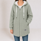 Leonie | Teddy Fleecejacke mit Kapuze