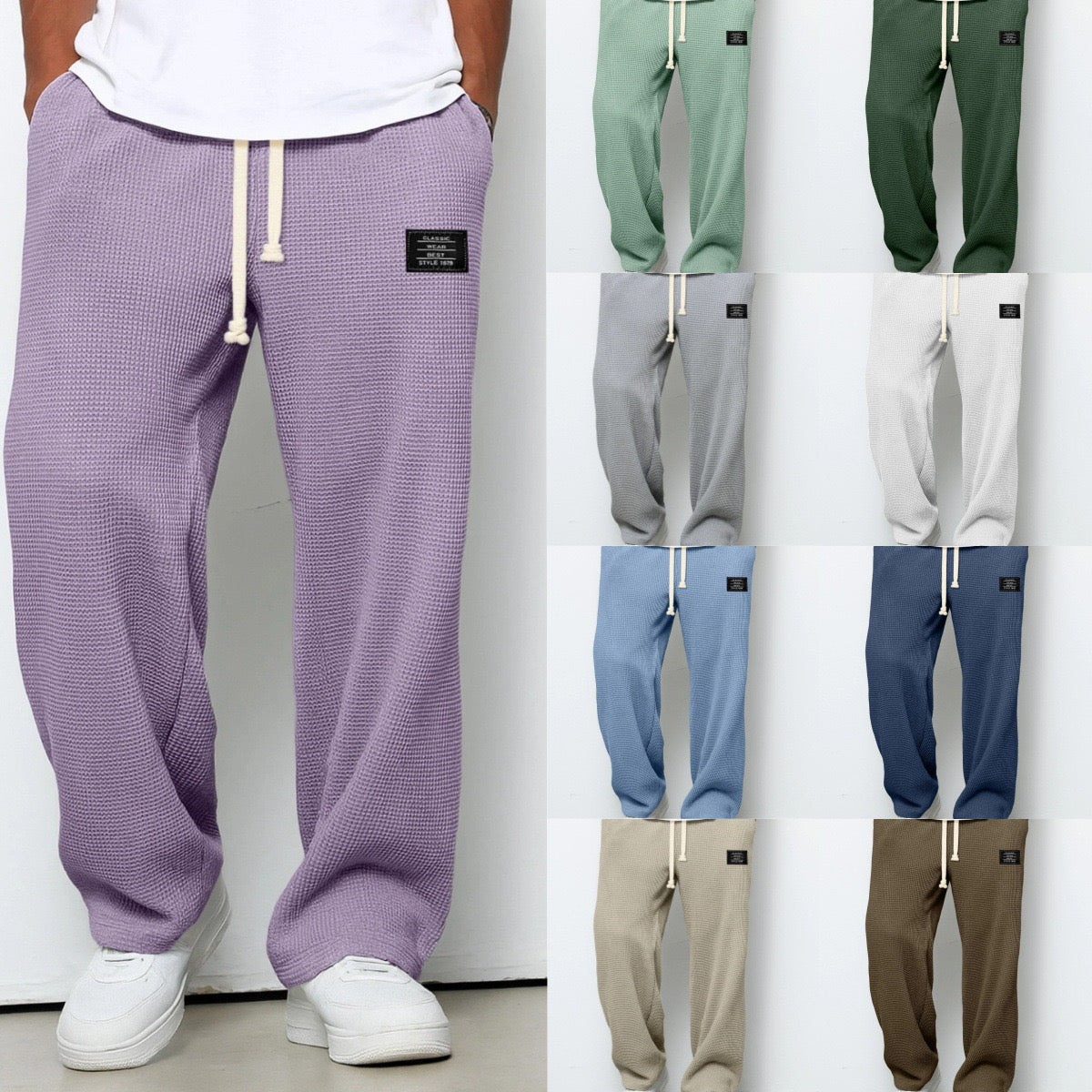 Savenora | Weite Hose mit anpassbarem Bund