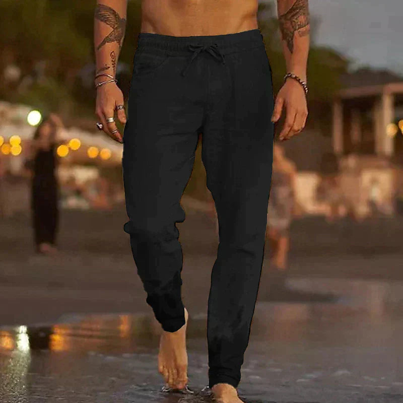 Lorenzo | Komfort-Leinenhose
