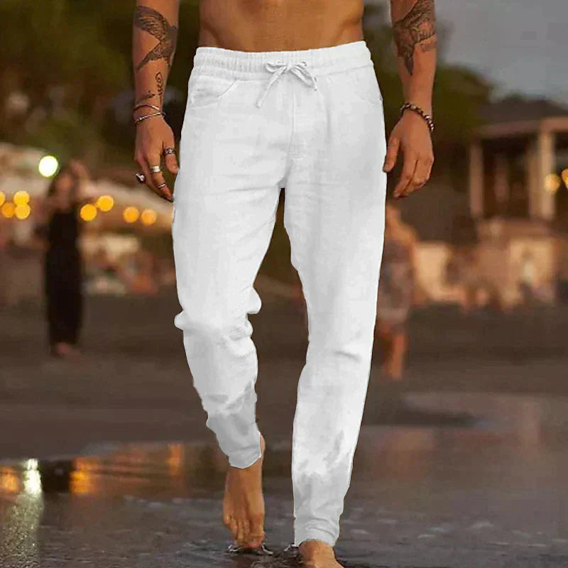 Lorenzo | Komfort-Leinenhose