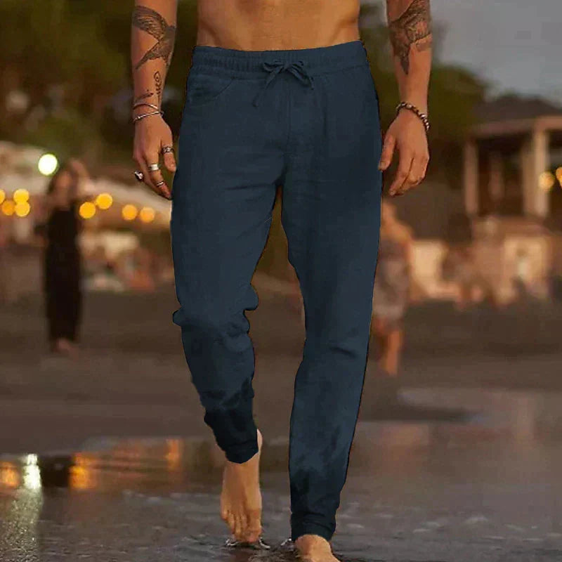 Lorenzo | Komfort-Leinenhose