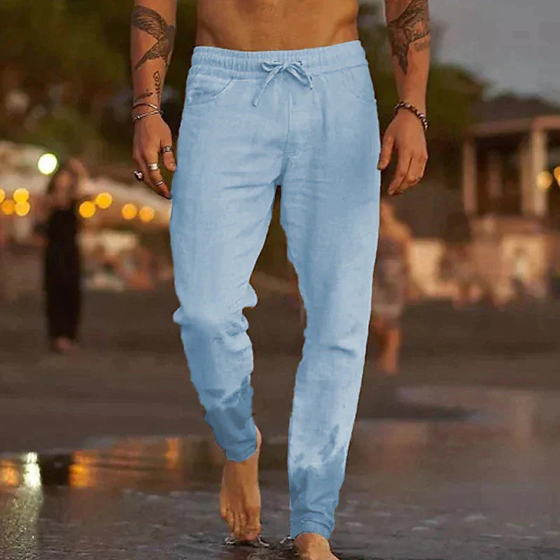 Lorenzo | Komfort-Leinenhose