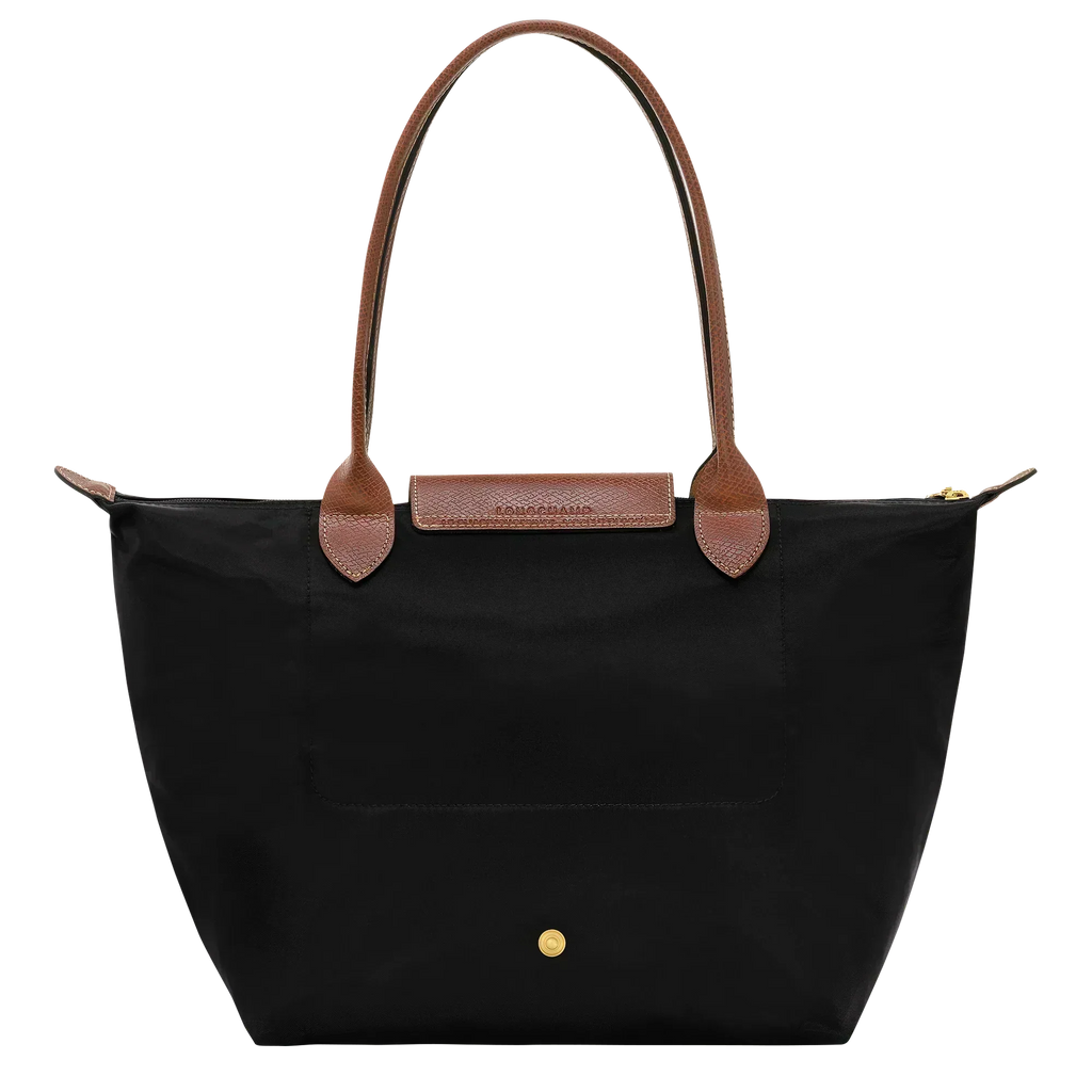Schwarzer Falt-Shopper