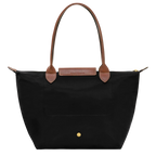 Schwarzer Falt-Shopper