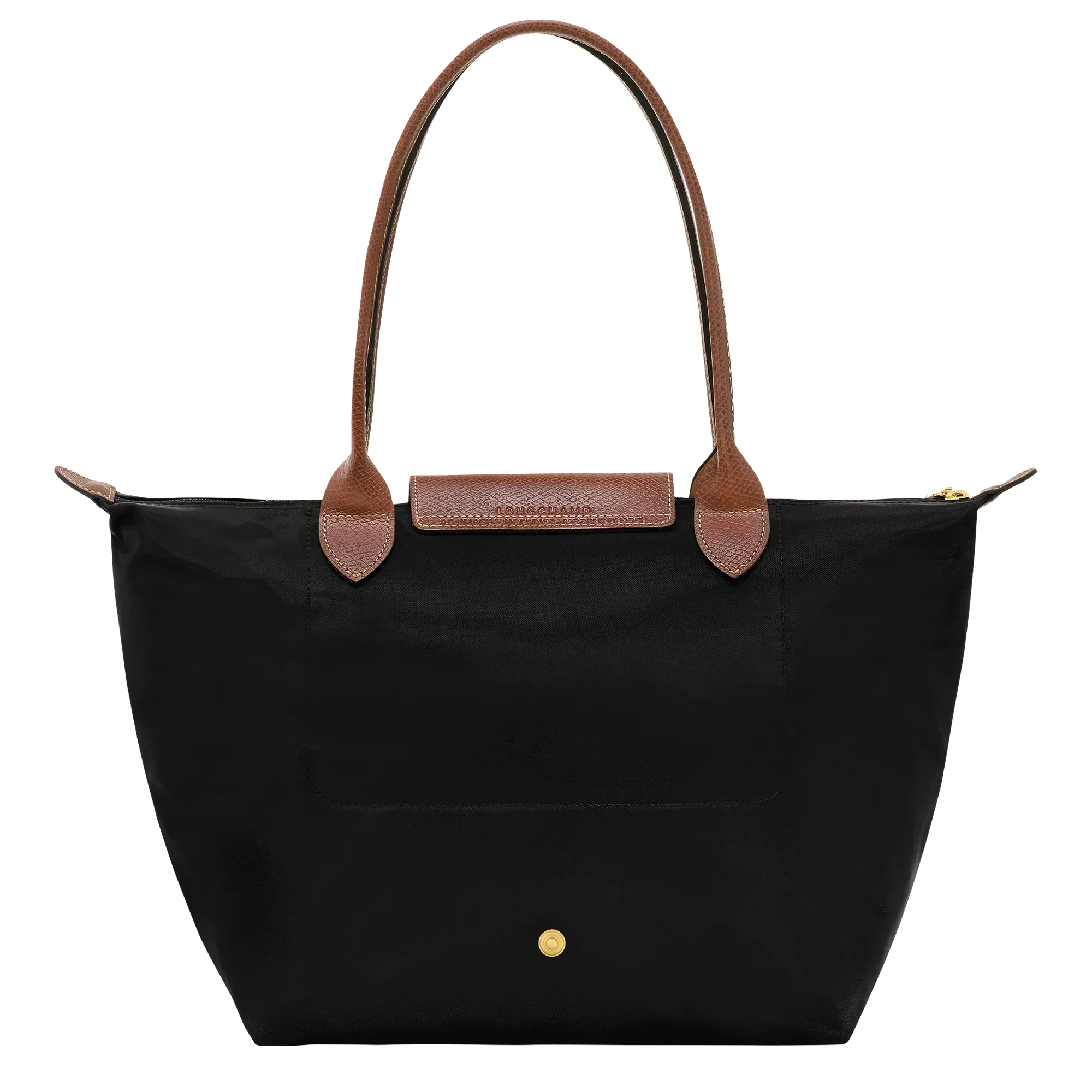 Schwarzer Falt-Shopper