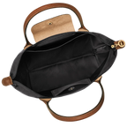 Schwarzer Falt-Shopper