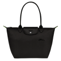 Schwarzer Falt-Shopper