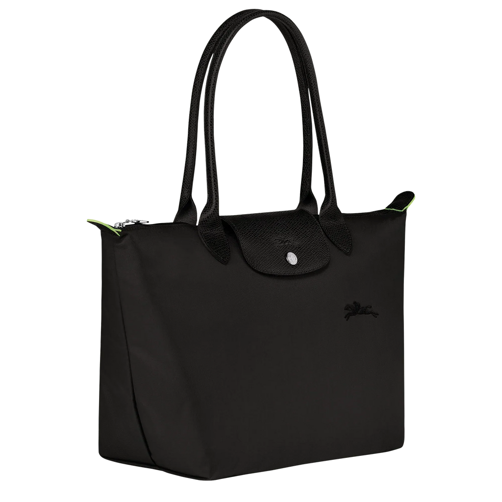 Schwarzer Falt-Shopper
