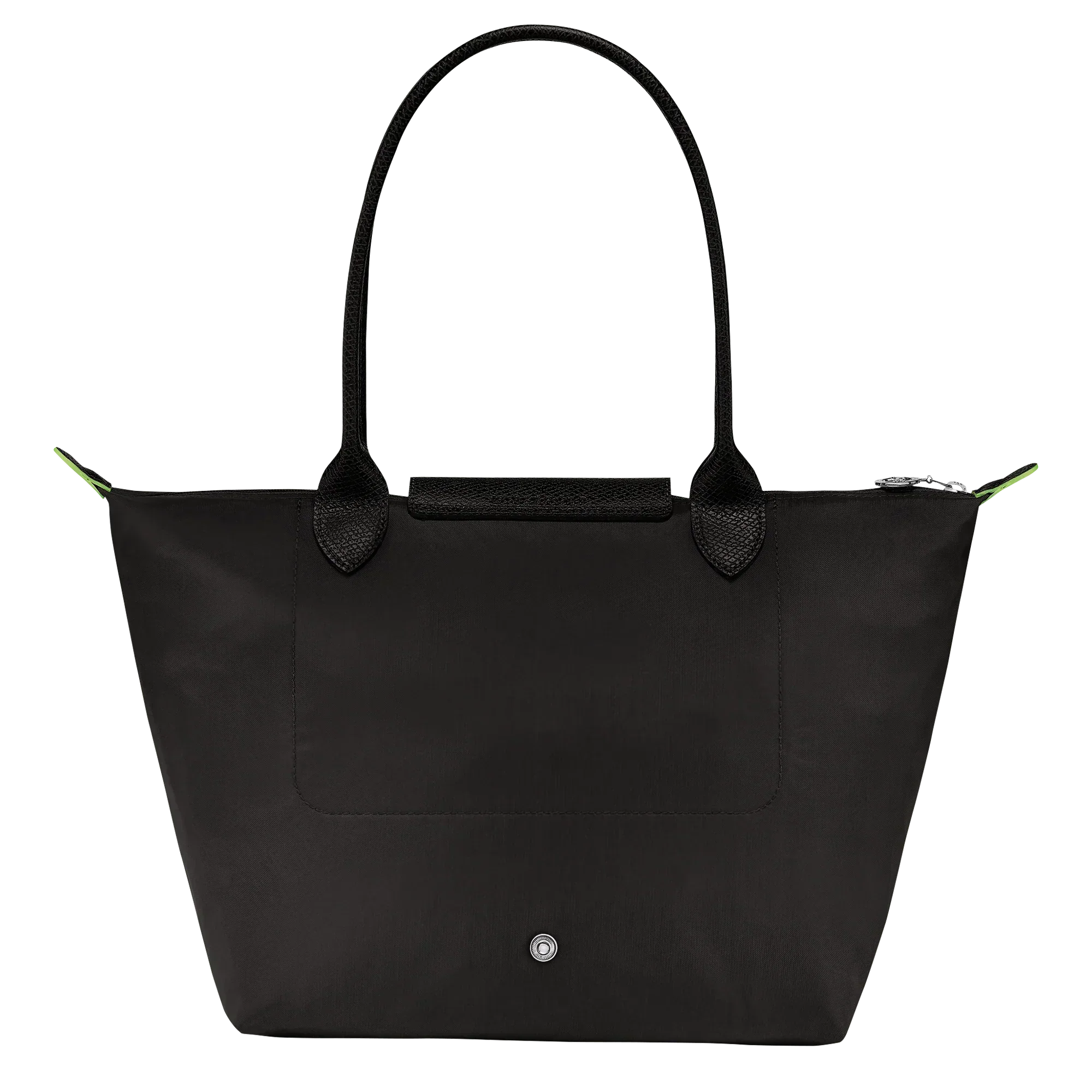 Schwarzer Falt-Shopper