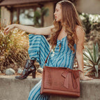 Monikas Elegante Schleifenhandtasche