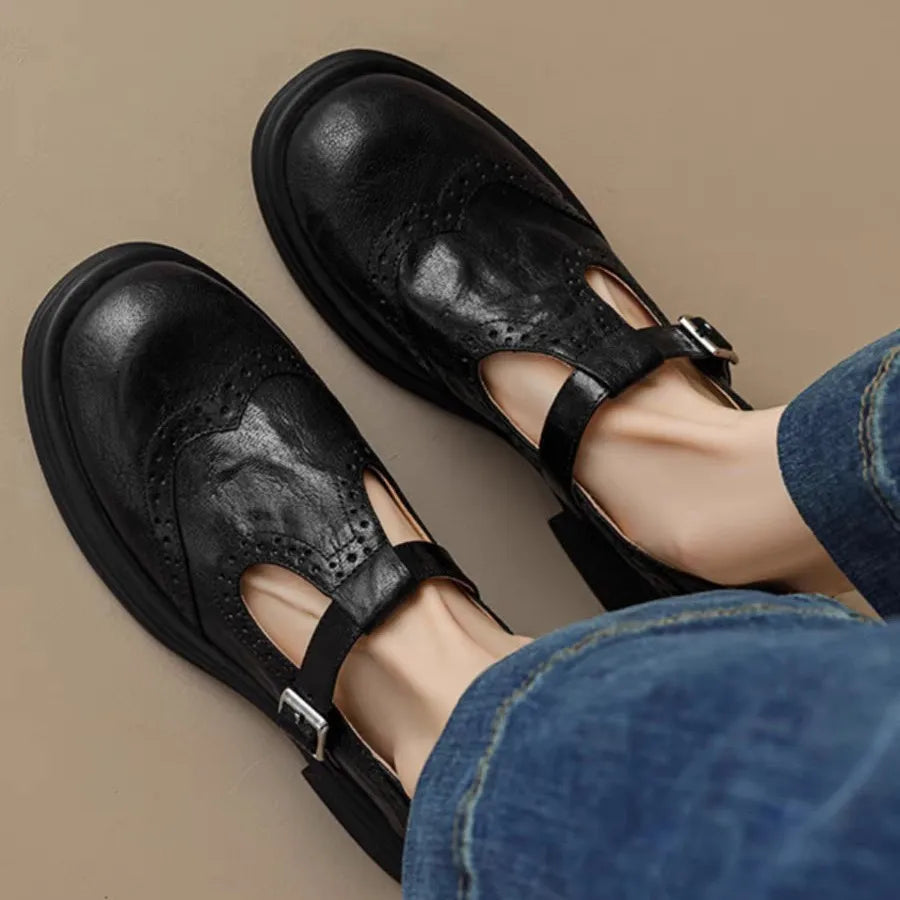 Loreen | Klassische T-Band-Schuhe