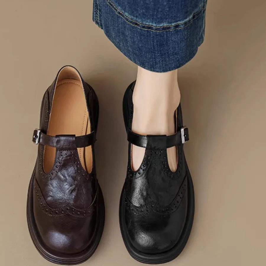 Loreen | Klassische T-Band-Schuhe