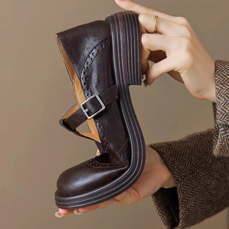 Loreen | Klassische T-Band-Schuhe