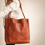 Lunara | Leder Tote-Bag