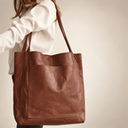Lunara | Leder Tote-Bag