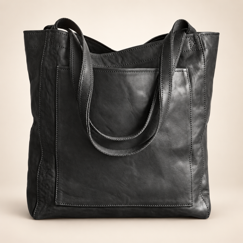 Lunara | Leder Tote-Bag