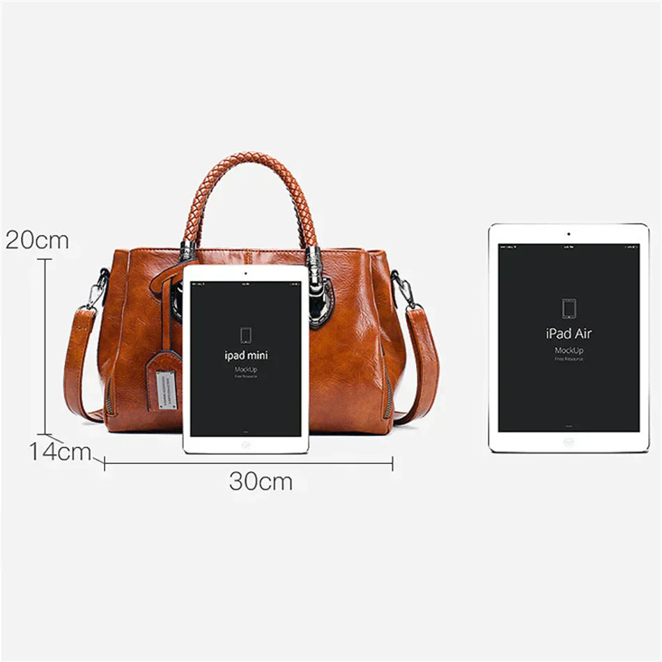 Amory | Elegante Lederhandtasche