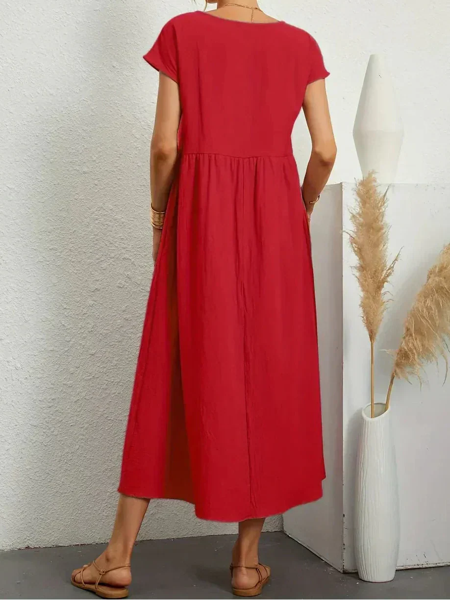 Anna™ – Stilvolles und Bequemes Midikleid