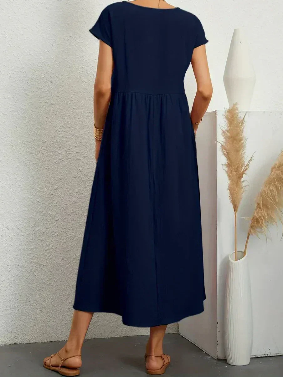 Anna™ – Stilvolles und Bequemes Midikleid