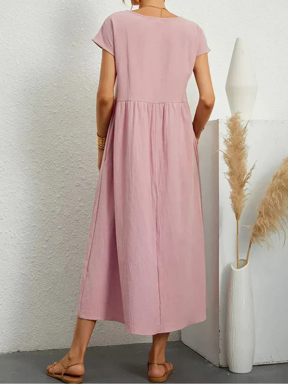 Anna™ – Stilvolles und Bequemes Midikleid