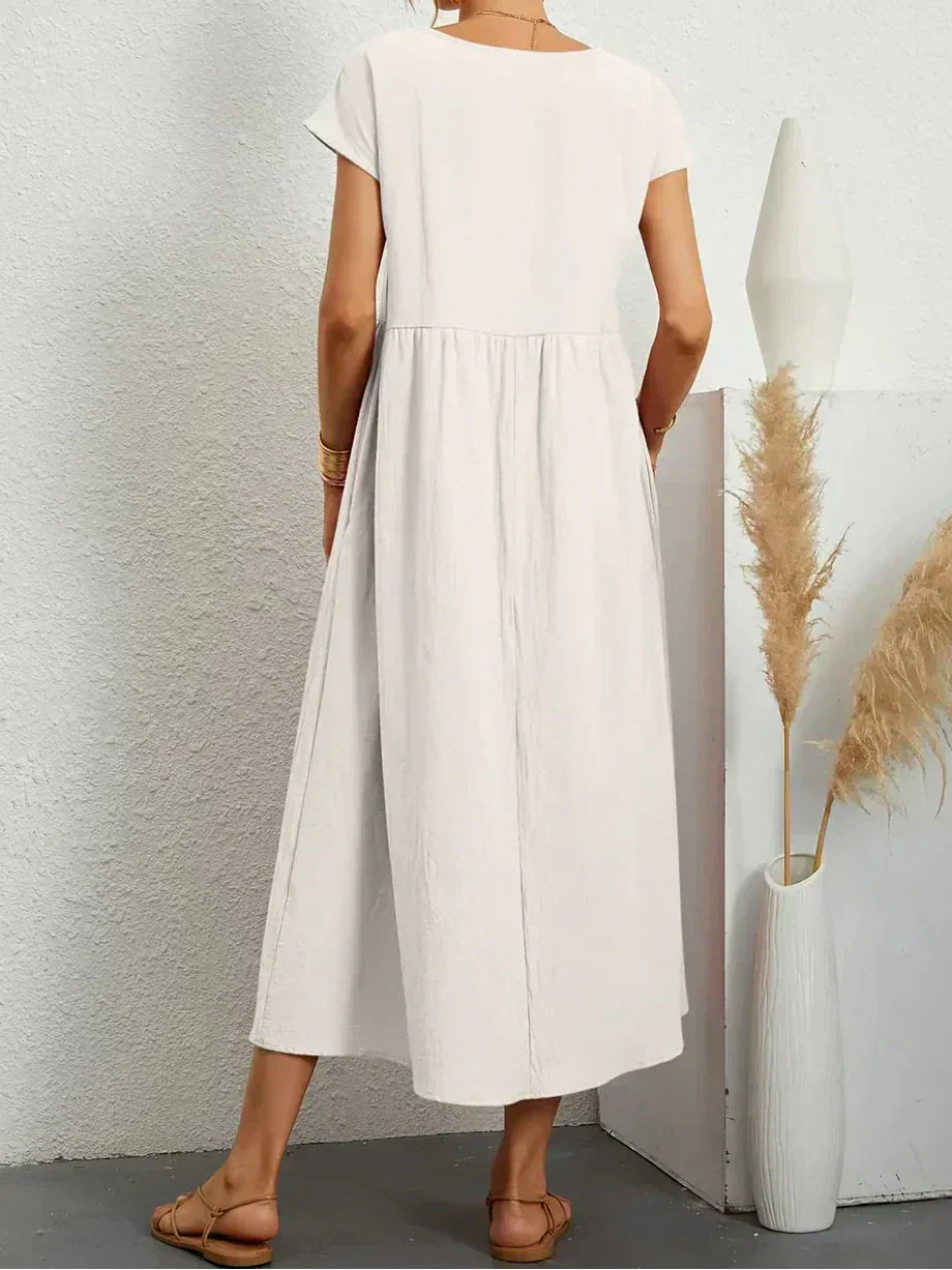 Anna™ – Stilvolles und Bequemes Midikleid