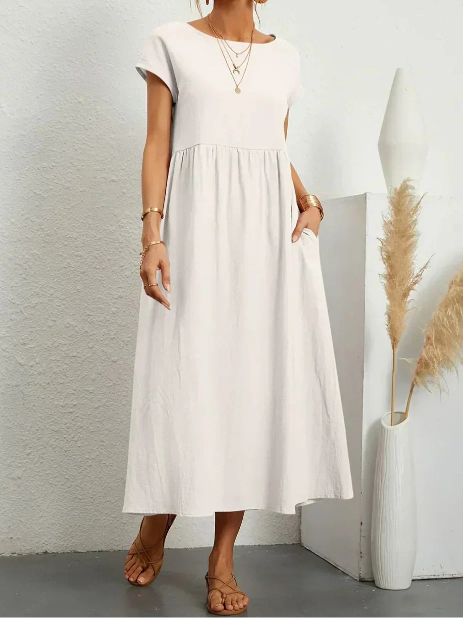 Anna™ – Stilvolles und Bequemes Midikleid