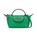 Grüne Mini Leder Handtasche