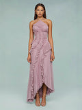 LIYANA | Ruffled Spiral Dress