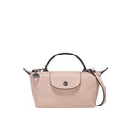 Rosa Mini Leder Handtasche