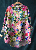 Anita | Vintage Französische Bluse im Retro-Stil