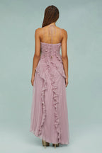 LIYANA | Ruffled Spiral Dress