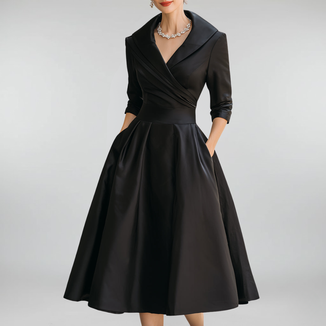 Lea™ - Stilvolles Midikleid mit feiner Eleganz