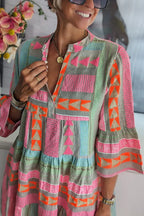 Wayne™ - Artisan-Made Linen-Cotton Weekend Dress