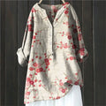 Mabell | Bluse mit floralen Akzenten