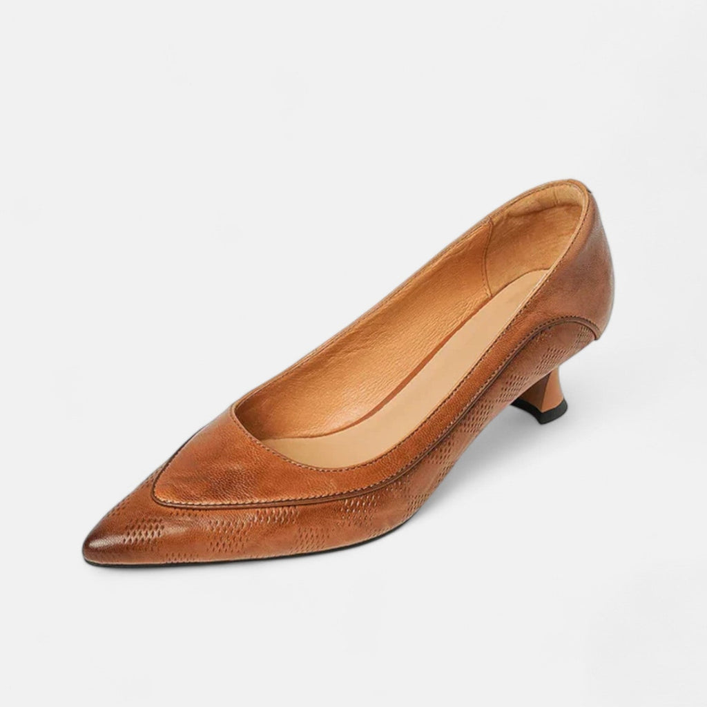 Sommerfeld™ | Elegant Leather Heels