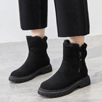 Sommerfeld™ | Gefütterte Winterstiefel mit seitlichem Zipper