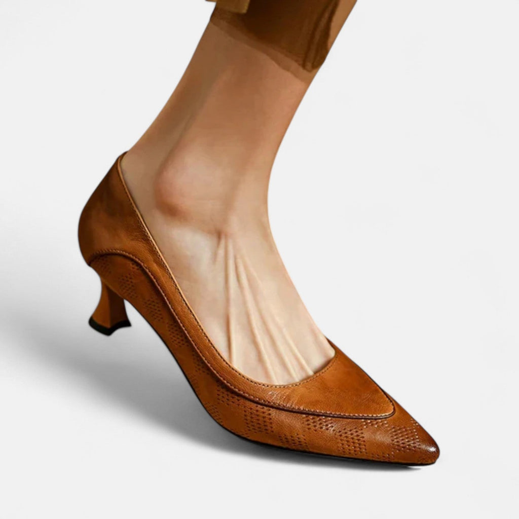 Sommerfeld™ | Elegant Leather Heels