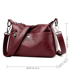 Paula | Klassische Vintage-Lederhandtasche