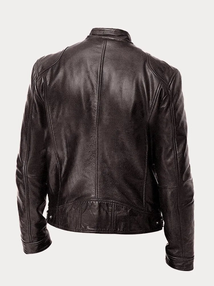 Gaspard™ - Stylish Casual Leather Jacket