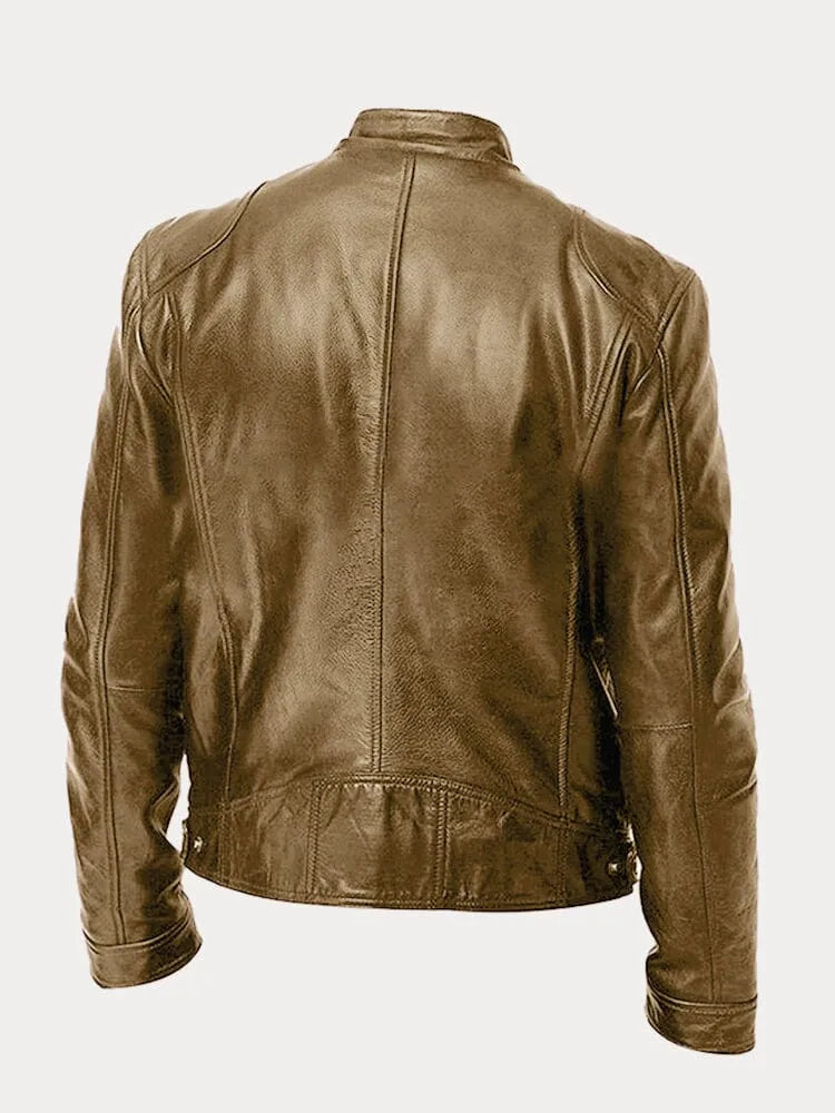 Gaspard™ - Stylish Casual Leather Jacket