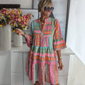 Wayne™ - Artisan-Made Linen-Cotton Weekend Dress