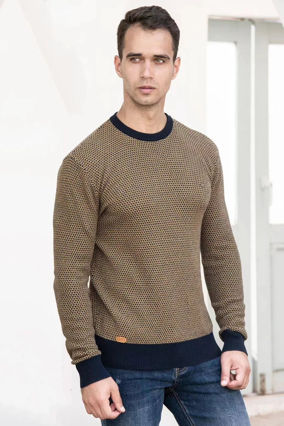 Steinmann | Herrenpullover mit Rautenmuster