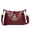 Paula | Klassische Vintage-Lederhandtasche