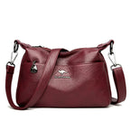 Paula | Klassische Vintage-Lederhandtasche